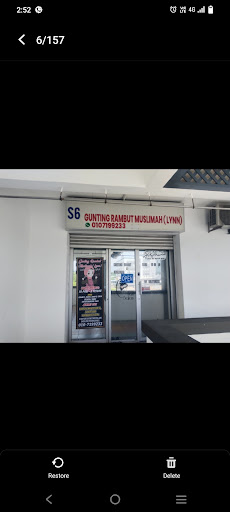 Lynn muslimah haircut