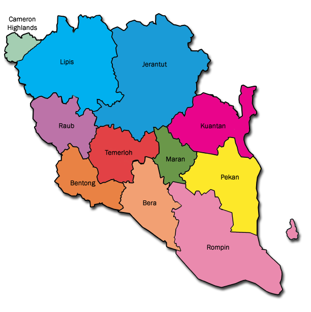 Pemandangan Cantik Pahang: Bukit, Pantai, dan Hutan Tropika – Foto Kualitas Tinggi