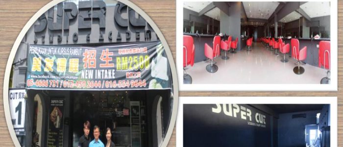 Studio & Akademi SUPER CUT - Latihan Potong Rambut Profesional & Perkhidmatan Salon