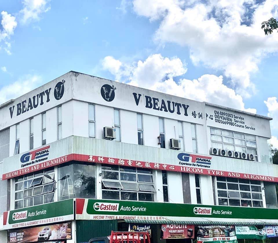 V Beauty Academy di Batu Kawa – Kursus Kecantikan Profesional & Latihan Salon