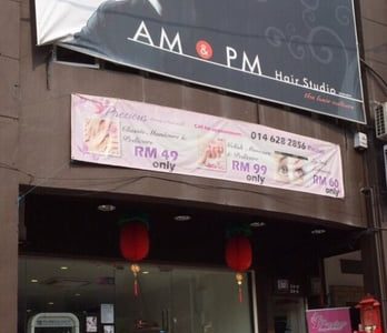 Studio Rambut Am & Pm – Salon Kecantikan Profesional, Gaya Moden & Warna Trendy