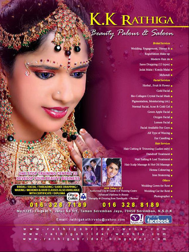 K.K Rathiga Beauty Parlour & Academy – Salon Kecantikan Berkualiti & Kursus Profesional di Malaysia