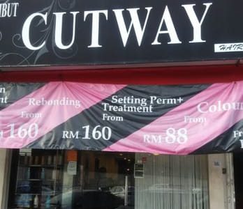 Cutway Hair Salon – Potongan Rambut Moden, Gaya Trendy & Perkhidmatan Profesional di Malaysia