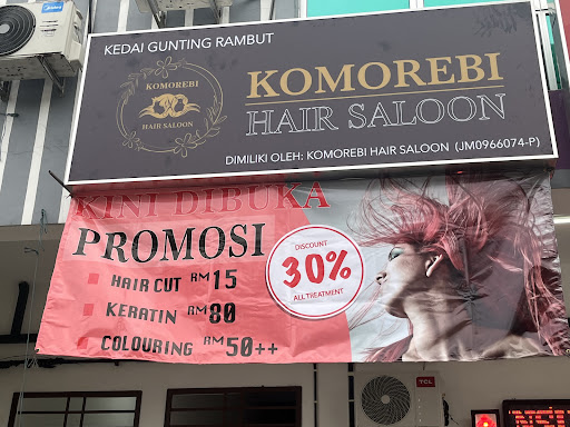 Komorebi Hair Salon – Gaya Rambut Trendy, Potongan & Rawatan Profesional di Malaysia