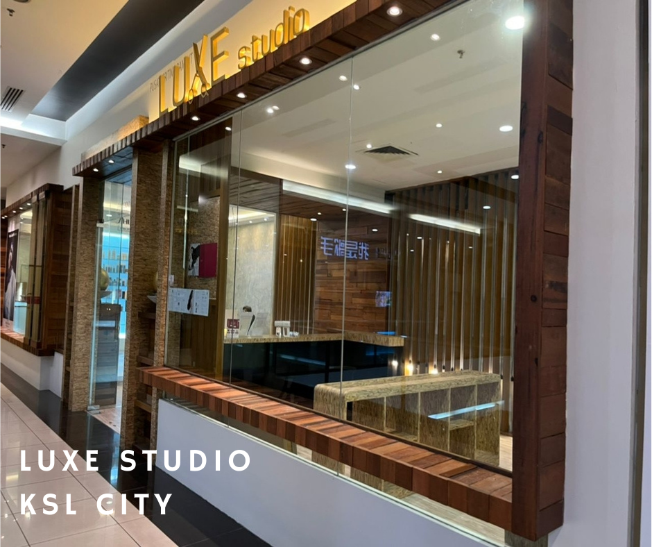 LUXE Studio di KSL City Mall: Reka Bentuk Dalaman Mewah & Trendy