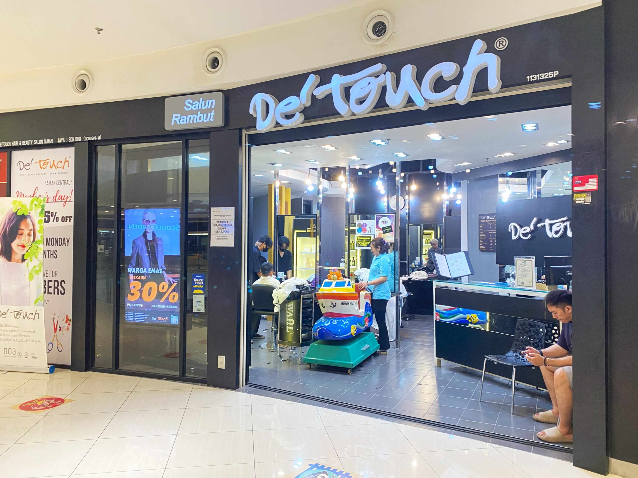De’ Touch Hair & Beauty Salon di Aman Central – Salon Rambut & Kecantikan Premium di Kuala Lumpur