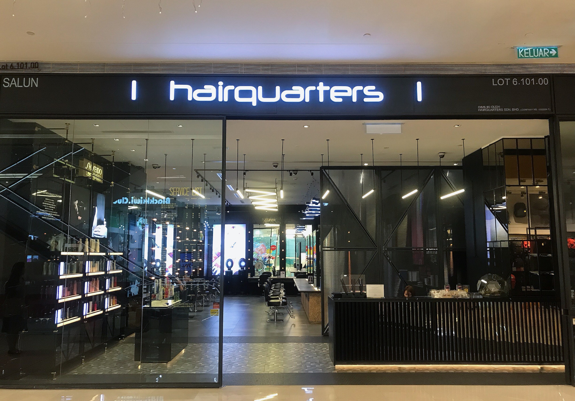 Hair Quarters di Pavilion Kuala Lumpur – Salon Kecantikan Terbaik di KL dengan Gaya Rambut Modern