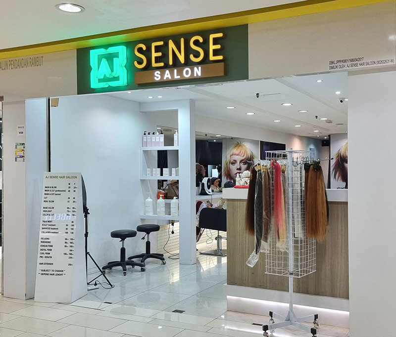 AJ SENSE SALON – Salon Kecantikan & Rawatan Rambut Premium di Kuala Lumpur
