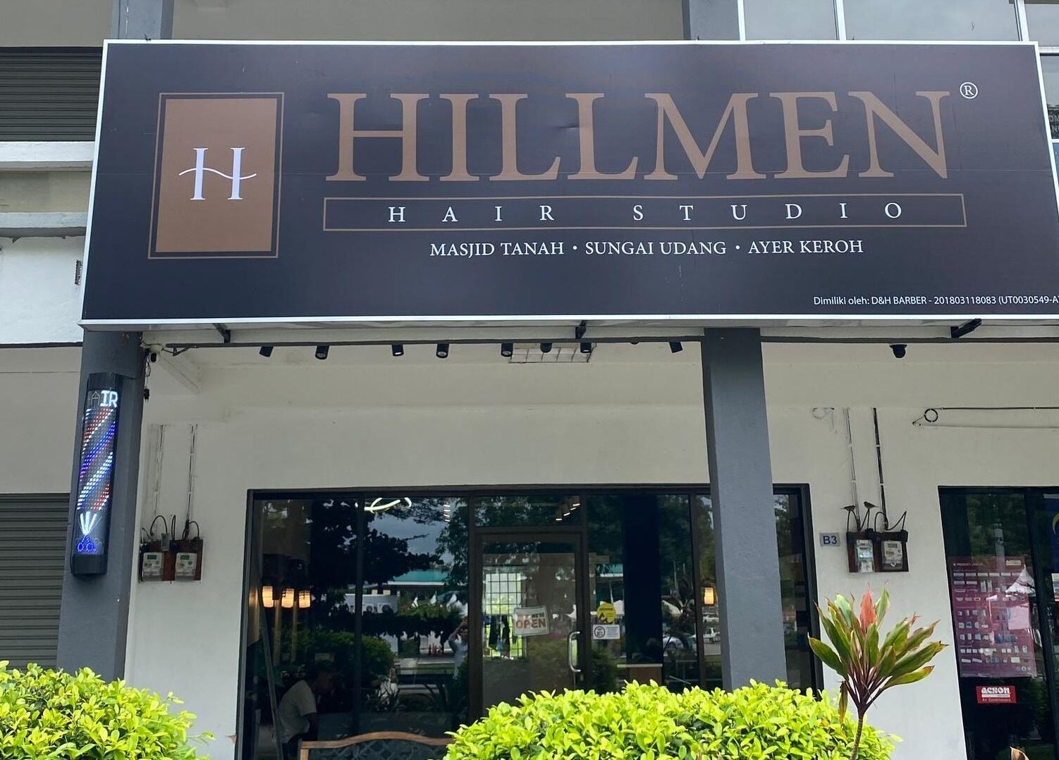 Hillmen Hair Studio Masjid Tanah – Salon Potong Rambum Profesional & Gaya Terkini