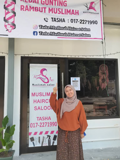Gunting Rambut Muslimah Tasha – Saloon Profesional dengan Gaya Terkini