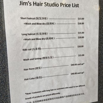 Jim Hair Studio - Salon Kecantikan & Potongan Rambut Profesional di Kuala Lumpur